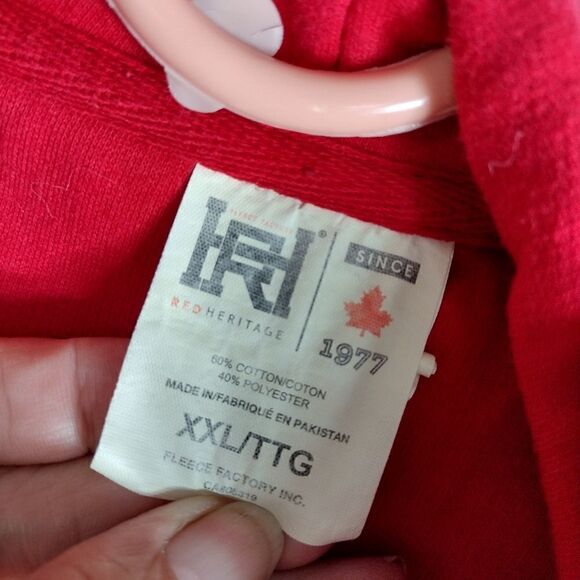 Red Heritage hoodie  - Picture 4 of 7